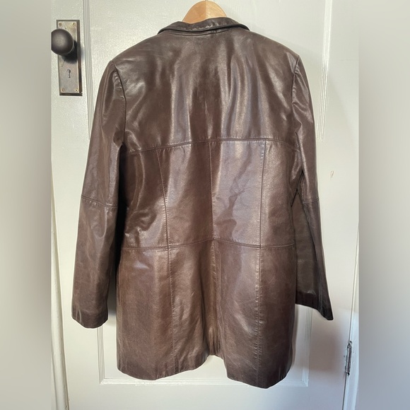 Vintage DANIER Leather Zip up jacket with removable lining- Medium - Picture 2 of 14